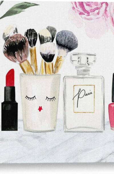 Get Glam X by the Artist Victoria Borges - Glam Fashionista Wall Art