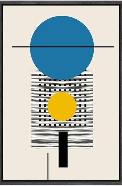 Colorful Urban Boho Geometric Wall Art