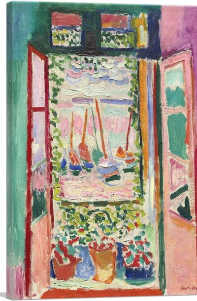 Collioure 1905 Vintage Pastel Wall Art by Henri Matisse