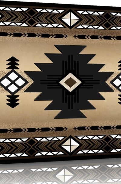 Tribal Style Wall Decor - Rustic Southwest Native American Painting
