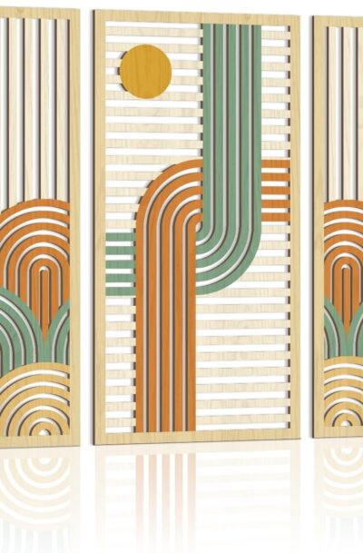 Dreamy Boho Mid-Century Modern Wall Decor
