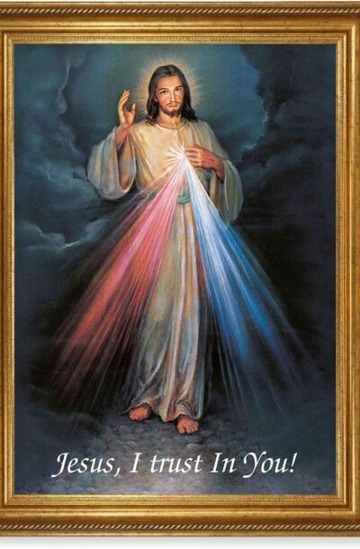 Sacred Esoteric Hirten Divine Mercy Wall Art