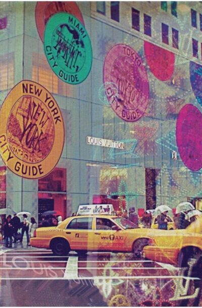 Stunningly Beautiful Fashion Taxi: NYC City Fashion Wall Art