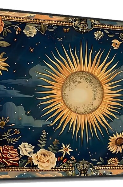 Bold yet Sacred Sun and Moon Wall Art Decor
