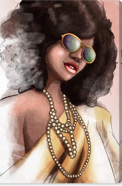 Gorgeous Elegant Fashion Glam Wall Art