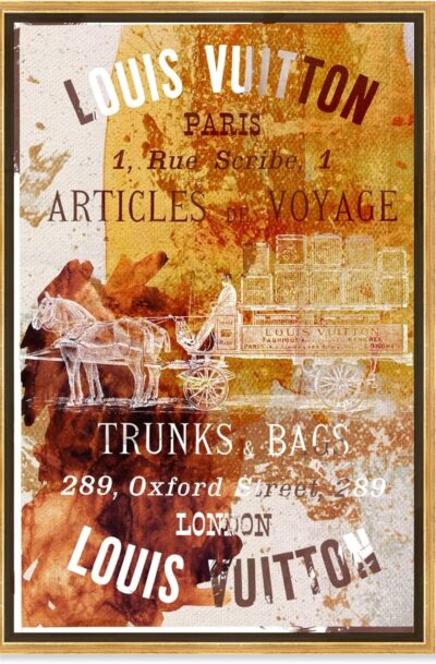 Articles de Voyage' Road Signs: Colorful Glam Wall Sign