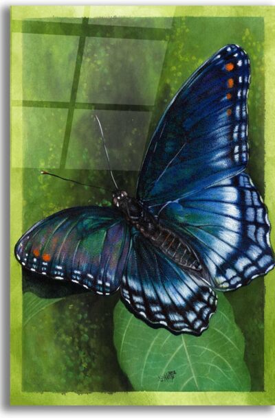 Transform Your Space with Captivating Glass Butterfly Wall Art by Barbara Keith
