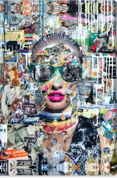 Katy Hirschfeld Collection Long Night Contemporary Abstract Wall Art