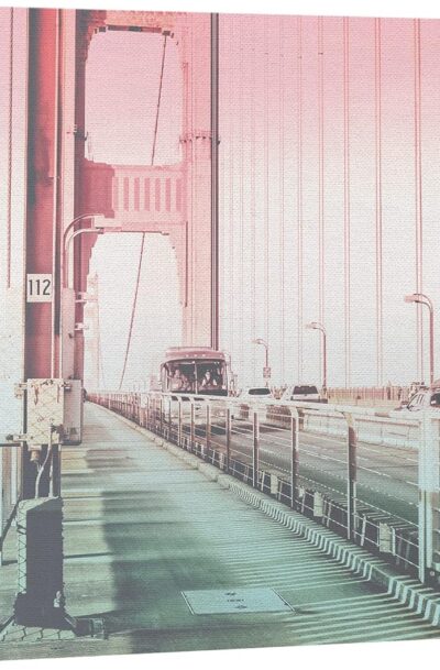 Captivating Bay Bridge Walk Pop Culture City Wall Art