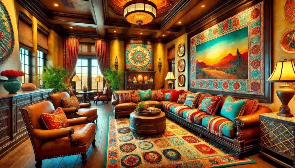 Dream Colorful Desert Southwest Interior Design Idea