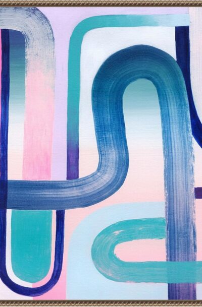 Hypnotic Prismatic Wall Art: Evening I by Grace Popp