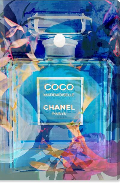 Bold yet Beautiful Fashion and Glam Circe Perfume Wall Art