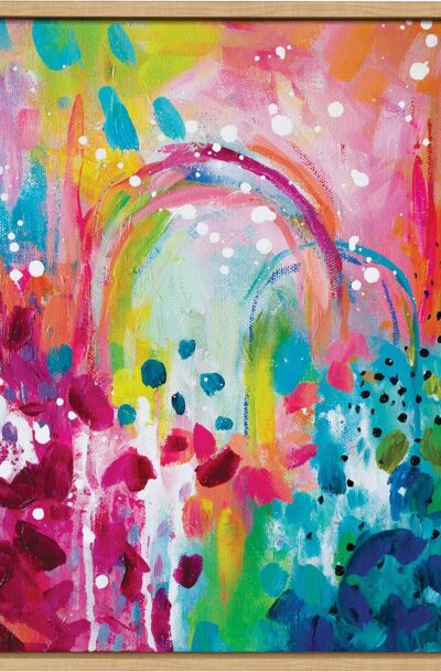 Bright Rainbow Wall Art by Rachel Christopoulos: Chasing Rainbows