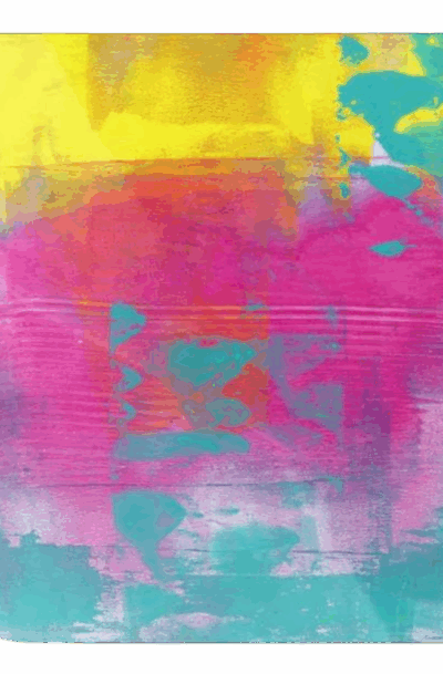 Bright Neon Metal Wall Art featuring Bold Neon Colors