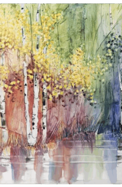 Bright Summer Metal WAll Art: 4 Seasons