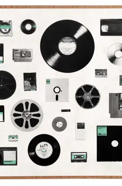 Quirky Computer Data Wall Art