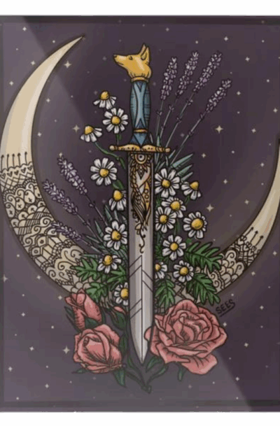 Dreamy Whimsigoth Wall Art Self Time