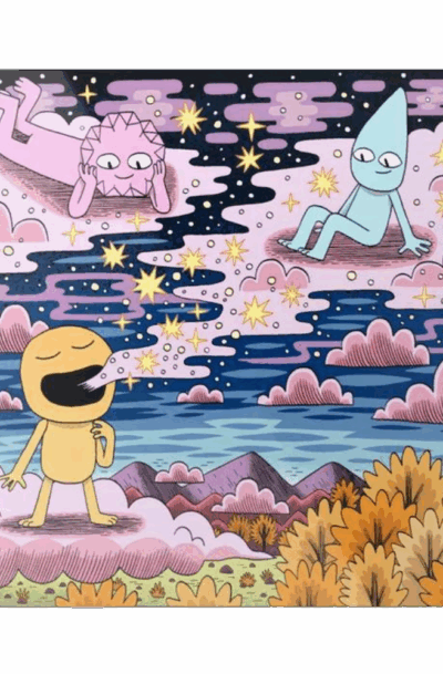 Esper: Adorable Whimsical Metal Wall Art