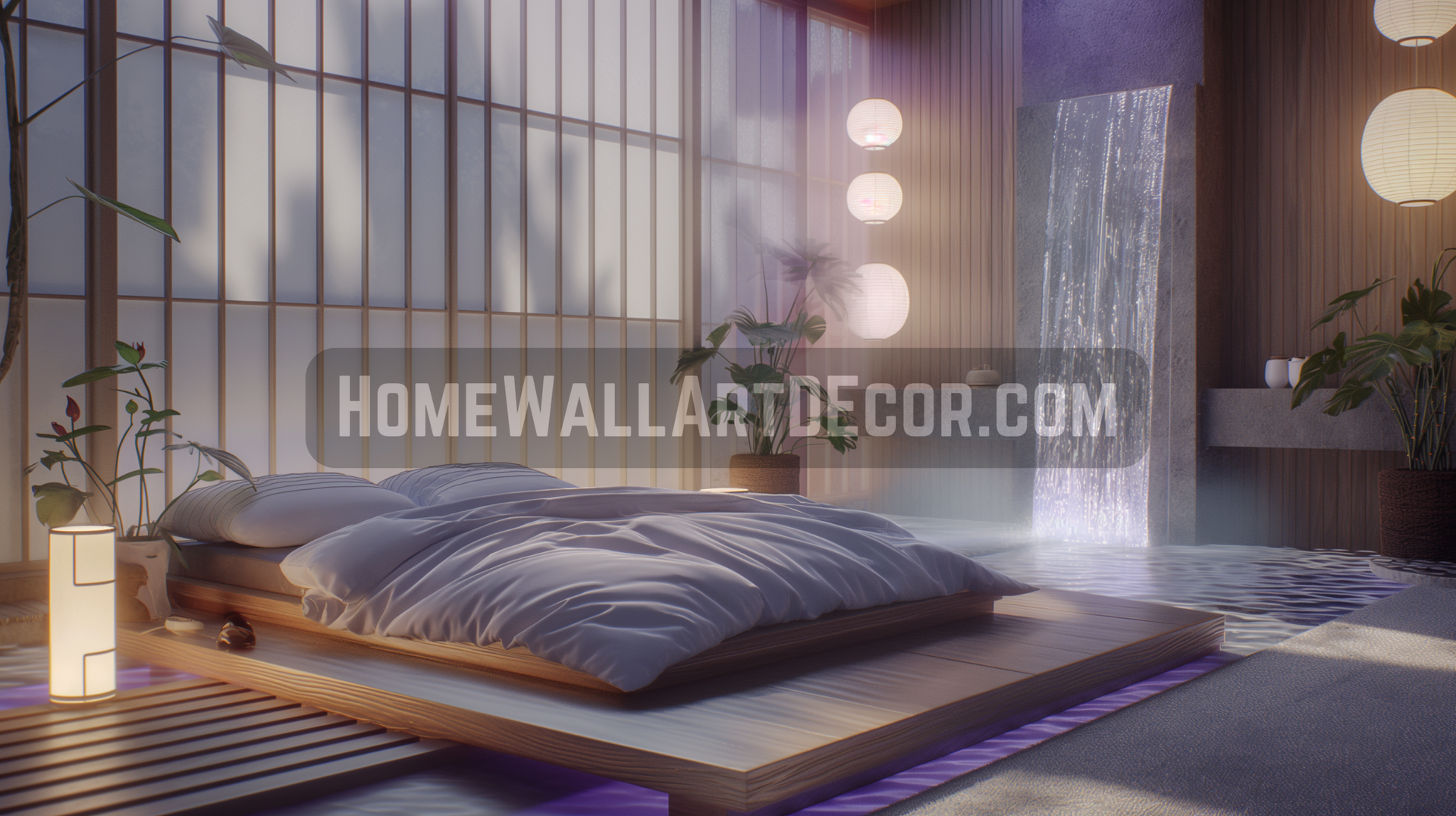 Dreamy Shibori Japanese Bedroom Interior Design Ideas