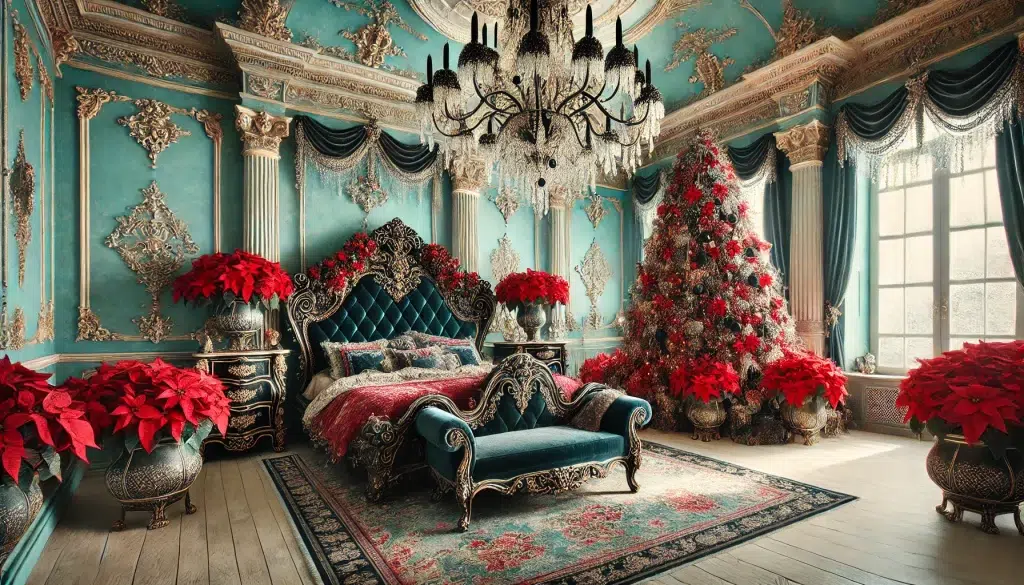 Opulent yet Rustic Shabby-chic Bedroom Interior Design Ideas