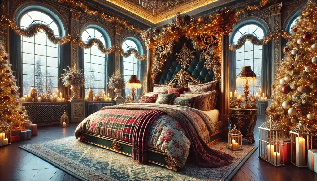 Romantic Festive Christmas Maximalist Decor Ideas