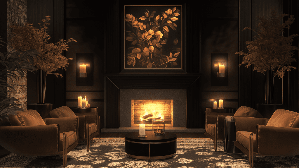 Dark Fall Mantle and Fireplace Decor Ideas: Transforming Your Space for the Season