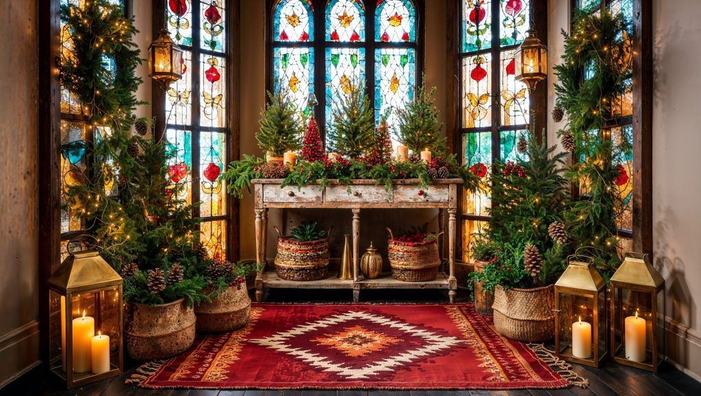 Enchanting Bohemian Christmas Decor Ideas for a Cozy Holiday Corner