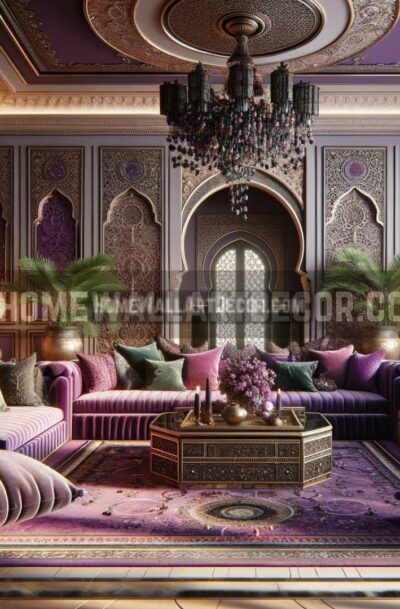 Lavish Dreamy Moroccan Living Room