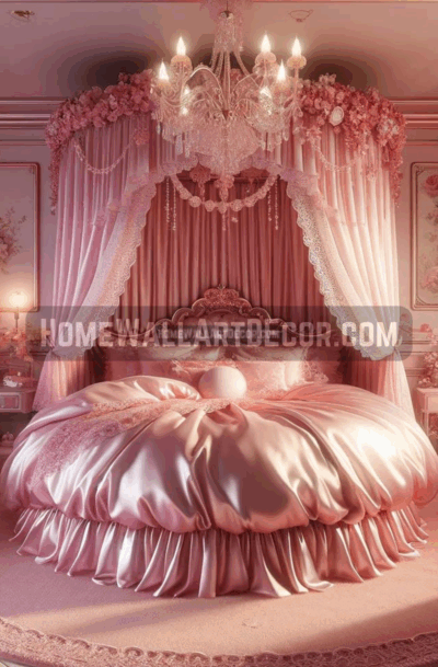 Dreamy Romantic Pink Bedroom