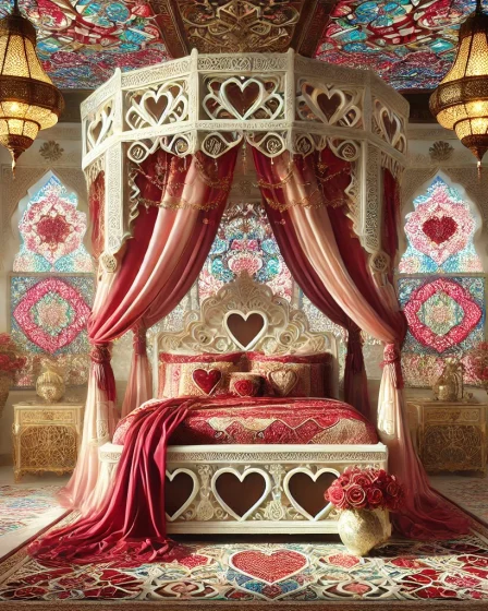 Moroccan Interior Design Ideas - Romantic Moroccan Bedroom