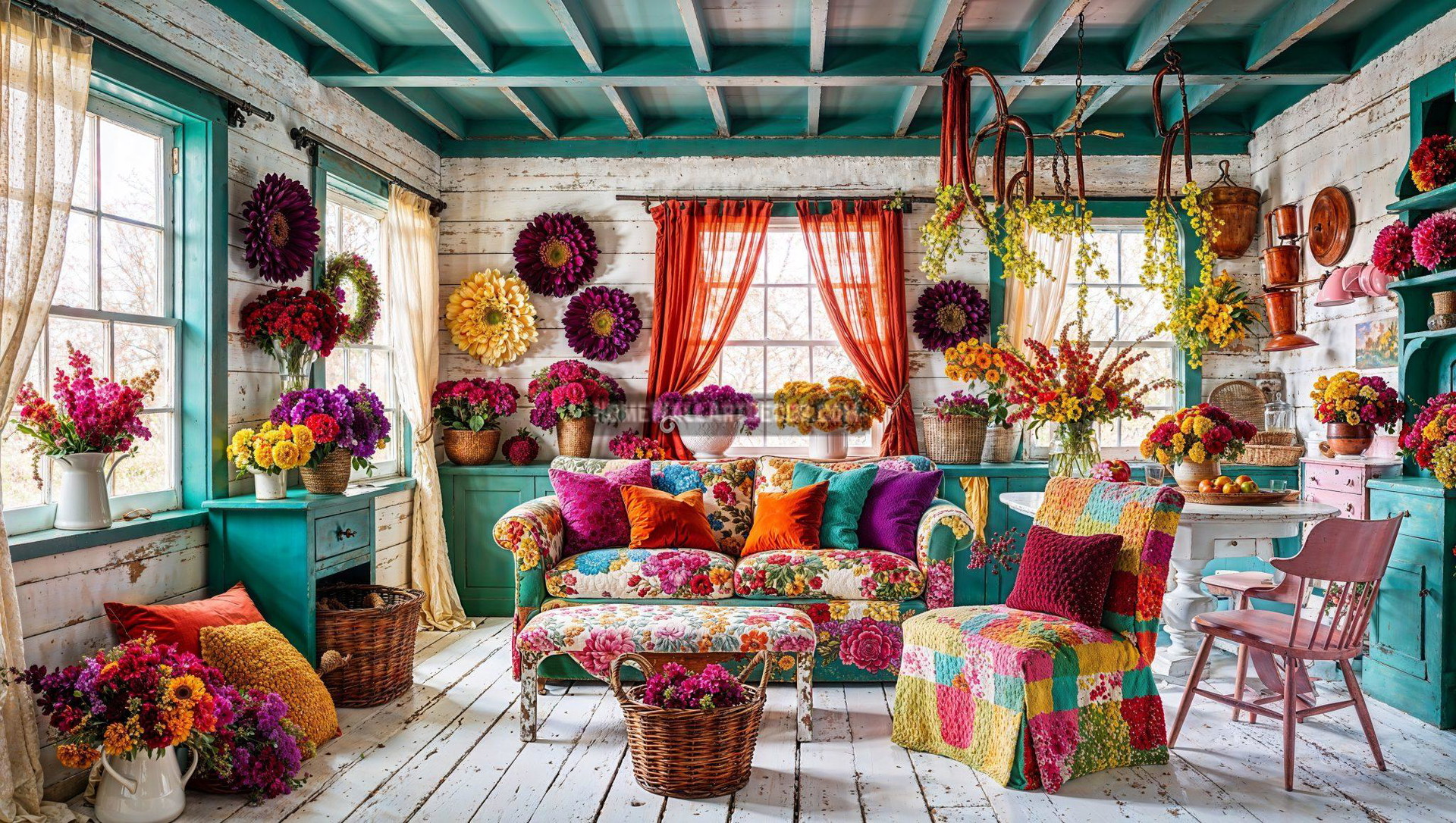 Embrace the Season: 12 Charming Spring Farmhouse Interior Decorating ...