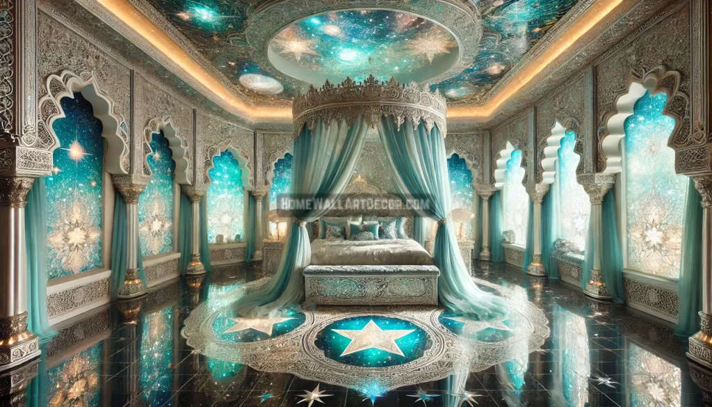 Moroccan Fantasy Galaxy Bedroom