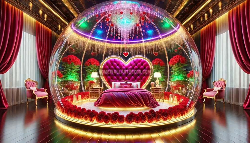 Colorful Globe Bed an absolutely Beautiful Romantic Bedroom Decor Idea