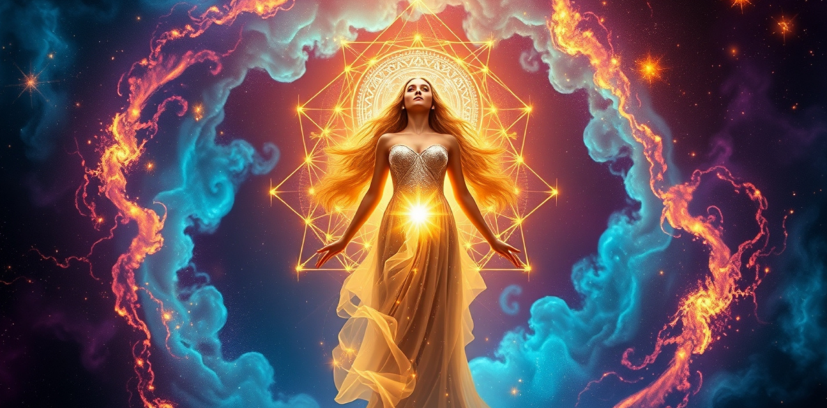 Mystical Printable Cosmic Portal Wall Art Downloads by Pamela Arsena