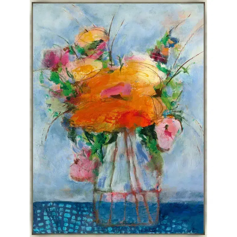 Always by Your Side – A Vibrant Expression of Eclectic Wall Art by Susie Zolghadri