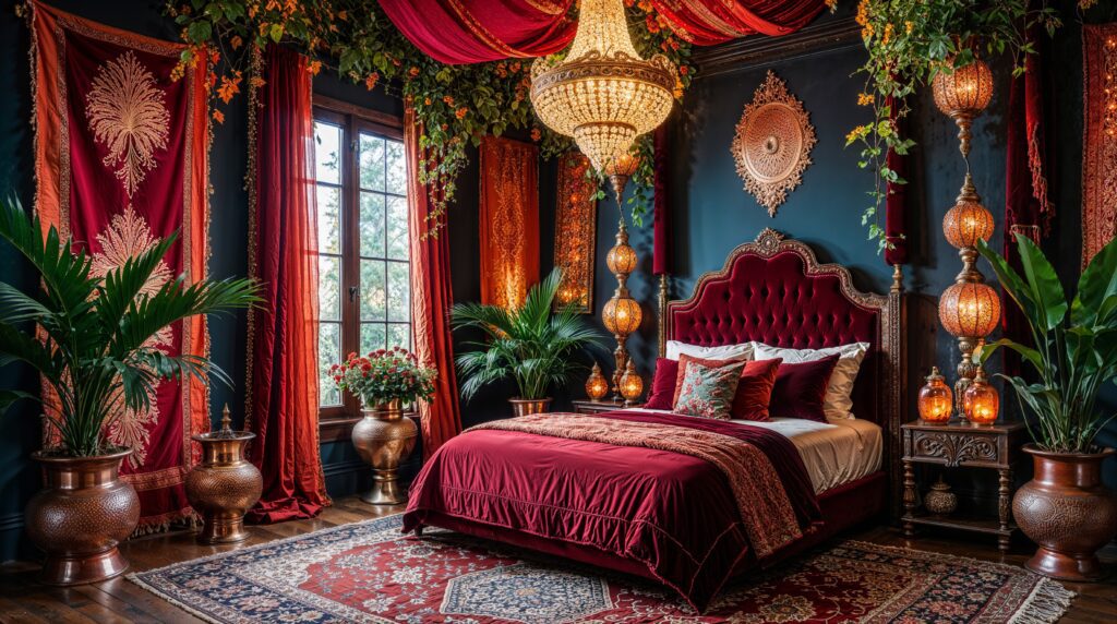 Dream Fall Bedroom Moroccan Autumn Mystique