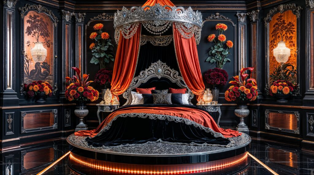 Dream Fall Bedroom Midnight Theater Elegance