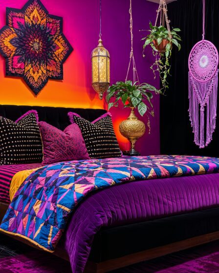 Moroccan Bohemian Bedrooms That Define Fall
