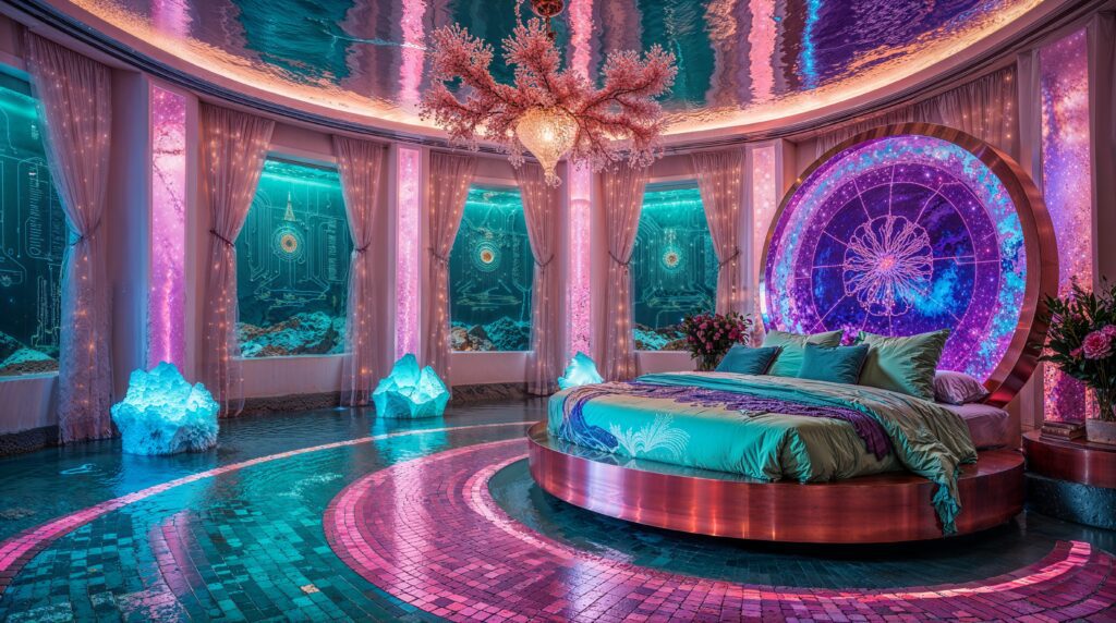 Observatory-Style Ocean Bedroom Ideas with Panoramic Views