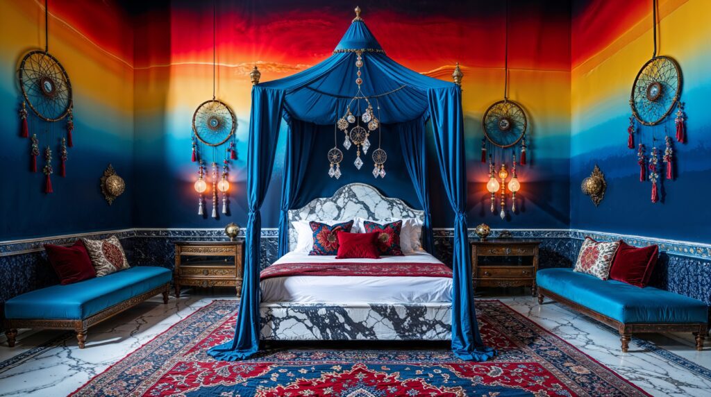 Ombre Bedroom Ideas Rainbow Sunset Fantasy Glows Bold!