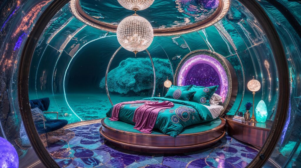 Submarine-Style Ocean Bedroom Ideas for Deep Sea Adventures