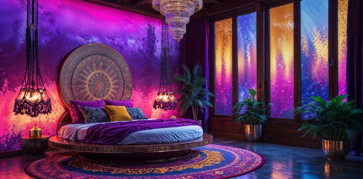 Twilight Sunset Glow 9 Gorgeous Dream Moroccan Boho Bedrooms