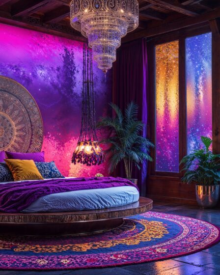 Twilight Sunset Glow 9 Gorgeous Dream Moroccan Boho Bedrooms