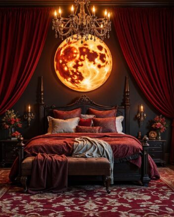 Beyond Orange & Black 50+ Bold Aesthetic Halloween Interiors to Inspire You in 2025