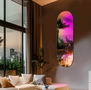 Iridescent Home Decor Ideas with the Enchanting Rainbow Mirror