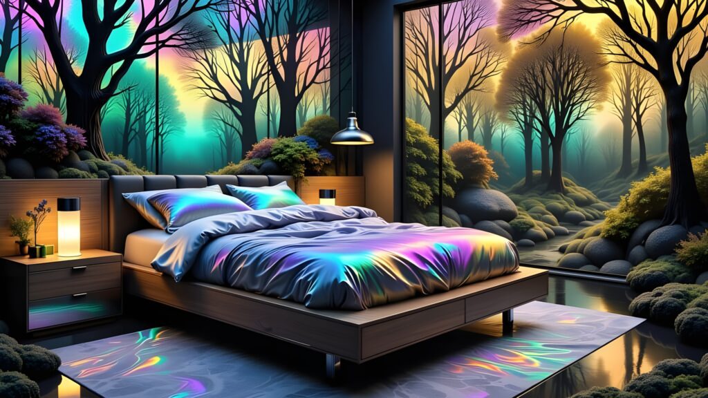 Nature themed Iridescent Home Decor Ideas: