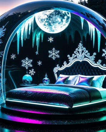 40 Iridescent Home Decor Ideas: Transform Your Space into a Futuristic Dream