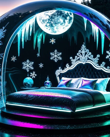40 Iridescent Home Decor Ideas: Transform Your Space into a Futuristic Dream