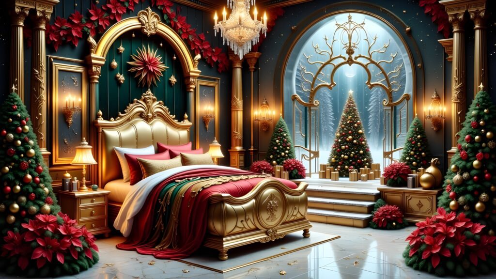 Floral Luxury Christmas Decor Trends