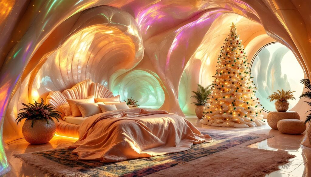 Biophilic Futurism: Luxury Christmas Decor Trends for 2025